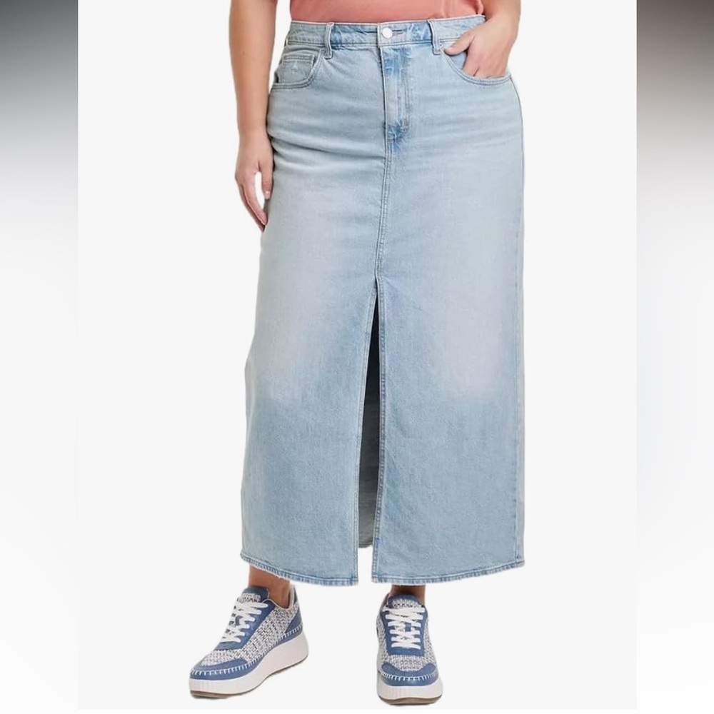 Universal Thread Light Blue Maxi Skirt